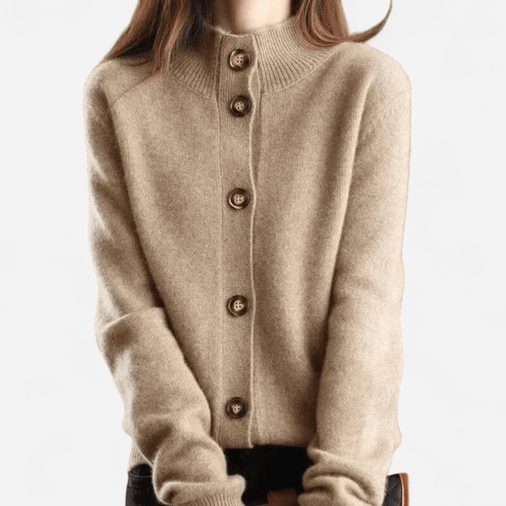 Navoura Cardigan Collection Laure - Timeless Cashmere Classic Cardigan for Effortless Elegance