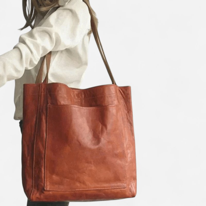 Navoura Leather bags Ilse - Elegant Leather Bag with Spacious Compartments