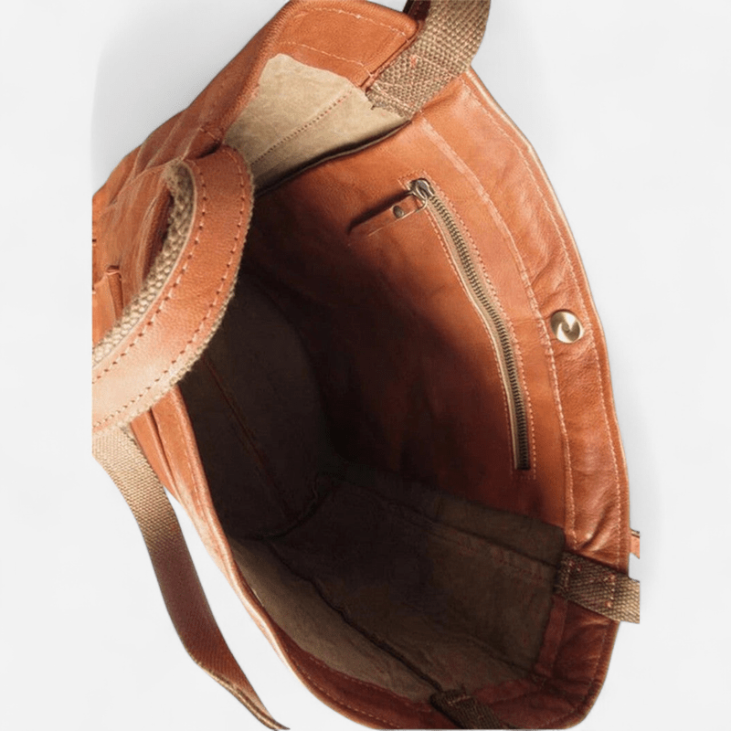 Navoura Leather bags Ilse - Elegant Leather Bag with Spacious Compartments