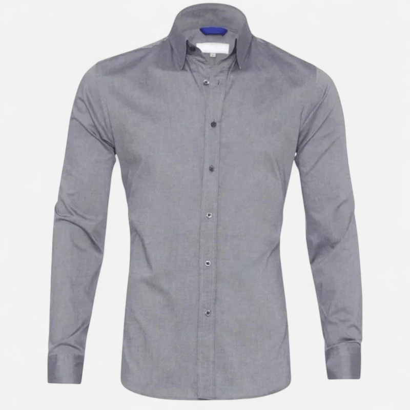 Navoura Milan - Elegant Fitted Zip-Up Shirt for Modern Style