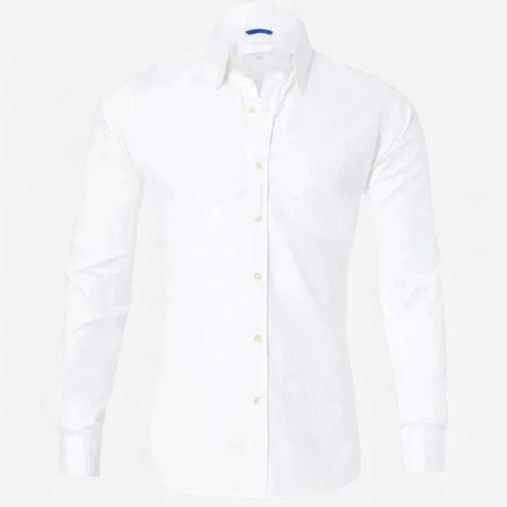 Navoura Milan - Elegant Fitted Zip-Up Shirt for Modern Style