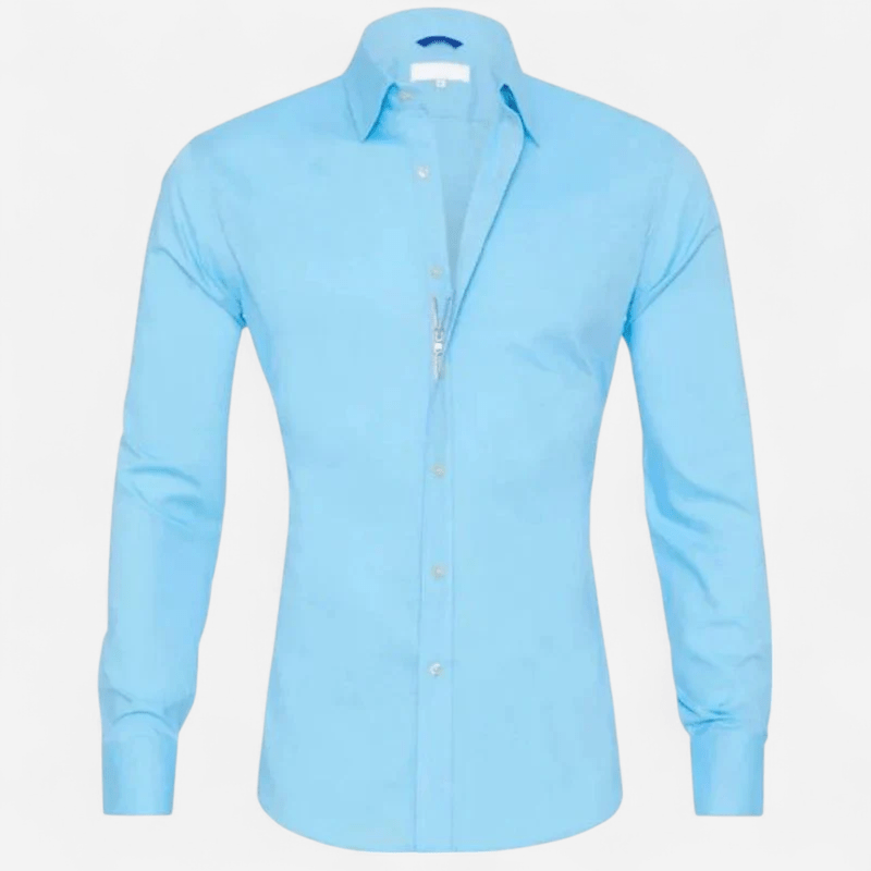 Navoura Milan - Elegant Fitted Zip-Up Shirt for Modern Style