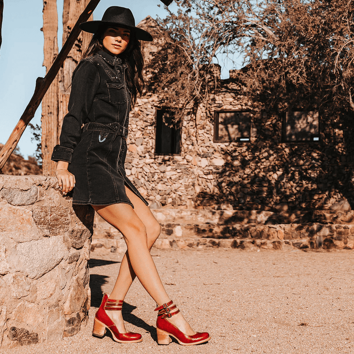 Navoura Shoes Mona - Stylish Modern Leather Ankle Boots for Every Occasion
